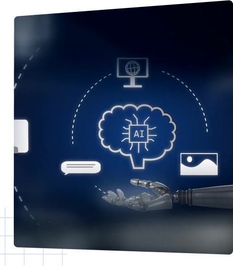 AI Automation services illustration